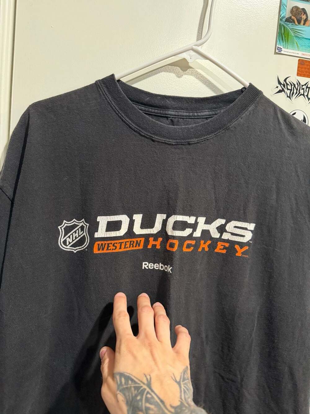 Reebok NHL Anaheim Ducks Western Hockey Graphic T-Shirt